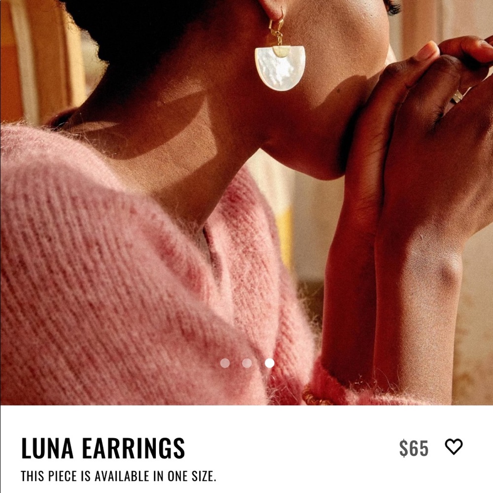Luna earrings NWT